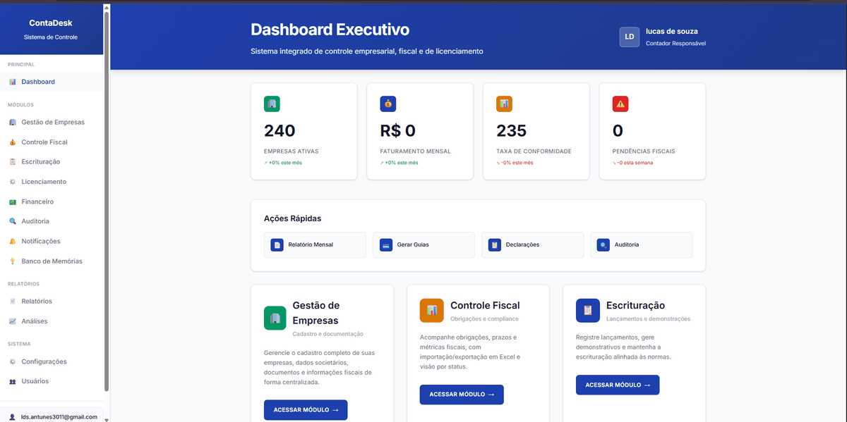 EasyDesk — Plataforma de Gestão Contábil